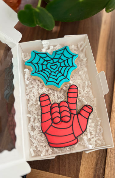 Spiderman Love Gift Box of Cookies (sets of 2)
