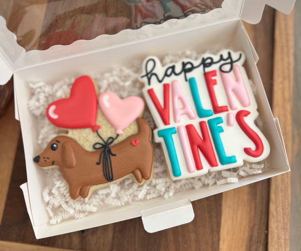 Puppy Love Gift Box of Cookies (sets of 2)