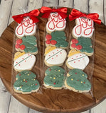 Traditional Christmas Mini Cookies (sets of 4 or 24)