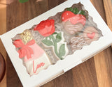 Lovers Gift Box of Cookies (set of 4)