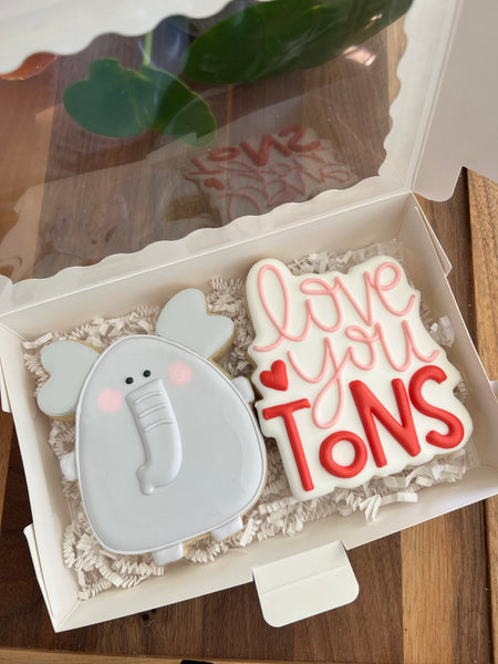 Tons of Love Gift Box of Cookies (sets of 2)