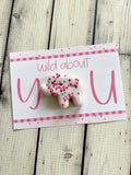 Wild About You Cookie Card