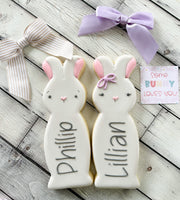 Tall Skinny Bunny Gift Cookie